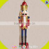 Wholesale Baby Wooden Colorful Custom Nutcracker, Popular Kids Wooden Nutcracker, Fashion Wooden Custom Nutcracker W02A006 thumbnail-5