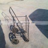 Shopping Cart Steel Hand Trolley Tool Cart thumbnail-2