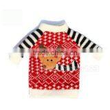 Lovely Wine Bottle Elk Cover Xmas Santa Table Decor Christmas Bottle Cap Party Gift thumbnail-4