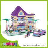 Intelligence Kids Play Building Blocks my Happy Family House Toy thumbnail-1