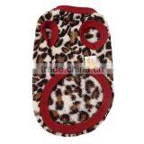 New Pet Dog Puppy Cat Winter Leopard Clothes Cute T-Shirt Soft Warm Coat Hot Selling thumbnail-4