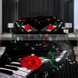 3d 100% Cotton Bedding Set/guitar Music Sculpture Art/cotton/luury Bed Linen/duvet Cover Flat Sheet Pillow/case Queen Size Bed thumbnail-1