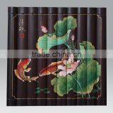 Carved Bamboo Wall Hanging Painting thumbnail-1