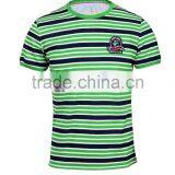 Fashion Designe Colorful Striped T-shirt thumbnail-1