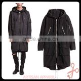 custom mens hooded lightweight windbreaker 100% polyester fashion show designer jacket for men