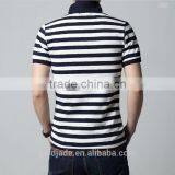 2015 High Quality Polo Shirt Newest Design Polot-shirt for Men,stripe Design Casual or Classical Couple Polo Golf T-shirt thumbnail-3