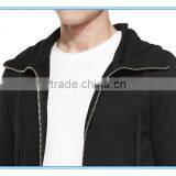 Elongated Hoodie Longline Hoodie Full Zipper Hoodie thumbnail-3