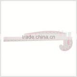 Kearing PVC 16'' & 24'' Multifunctional HIP CURVE RULER / Metric Garment Curve Ruler # 6502