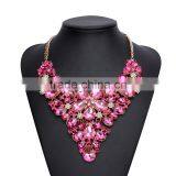 Luxury Crystal Gems Women Collar Necklace Jewelry thumbnail-2
