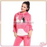 2016 Cute Brand Fashion Soft Sleepwear Cheap Velvet Ladies Pyjamas thumbnail-1