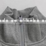 Custom Wholesale Blank High Quality Plain Screen Print Men Sports Hoodies Without Hood thumbnail-4