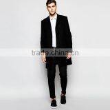 Slim Stretch Cotton Smart Shirt Contrast Tip Collar Mens Dress Shirt And Pants thumbnail-4