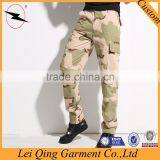 Mens Top Quality Pockets Camouflage Knee Zipper Pants thumbnail-5