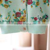 Baby Girl Flower Full Print Sweater Cardigan thumbnail-5