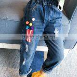 Zm35707a Wholesale New Model Girls Jeans Pants Trousers thumbnail-1