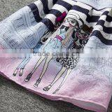 Baby Girl Party Dress Children Frocks Designs Kids Printing Dress#F0066 thumbnail-4