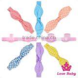 FDK260 Lovebaby Wholesale Baby Hairband White Dots Print Headband Rabbit Ears Pattern Elastic Hairband thumbnail-2