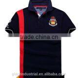 Summer Casual Flag Slim Fit Baseball Embroidery Man Polo T-shirt Wholesale thumbnail-2