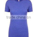 Next Level Apparel Ladies Tri-Blend Crew Tee - Made From Cotton, Polyester and Rayon. Comes With Your Logo. thumbnail-5