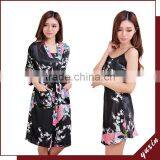 Japaness Sexy Girl Kimono Kimono Dress Kimono Satin Robe TP030 thumbnail-1