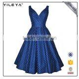 Factory Direct Offer Rockabilly Dress Polka Dots,polka Dot Dress,dot Printed Dresses thumbnail-3