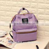 R1877H Wholesale High Quality Canvas Backpack/Custom Rucksack/school Bag thumbnail-4