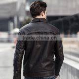 Early Spring Newest Design Leather Man Pu Jackets Leather Motorcycle Jacket Bulletproof Leather Jacket thumbnail-6