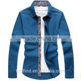 Hot Sale Fancy Printing Collar &placket Regular Fit Casual Men Shirt With Competitive Price thumbnail-1