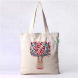 Elegant Luxury Cotton Canvas Fabric Tote Fabric Non Woven Bags thumbnail-1