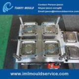 4 Cavities IML Thin Wall Injection Mold China