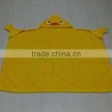 Custom Kids Hooded Fleece Poncho With Animal Head