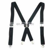 Top High Quality X Style Various Colors Elastic Suspenders for Boys and Girls thumbnail-2