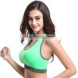 Yihao Fashion Women Fitness Stretch Workout Tank Top Yoga Bra Racerback Padded Sports Bra thumbnail-5
