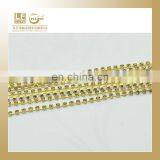 Rhinestone Brass Cup Chain thumbnail-2