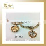 Heart Shaped Metal Necklaces