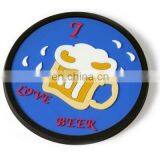 Soft PVC Coaster thumbnail-1