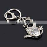 Leo Keychain Souvenir Promotional Gifts With Crystal