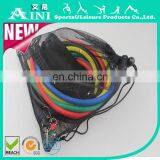 Rubber Resistance Tubing 11 Pieces Resistance Band Set thumbnail-3