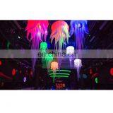 Stage Decoration LED Inflatables Ceiling Hanging Inflatable Lighting Jellyfish Balloon for Night Show thumbnail-1
