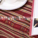 Christmas Series Polyester Jacquard 175GSM Hotel Dining Party Table Overlay Topper Wholesale Table Cloth With Check Pattern thumbnail-3