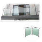 Outdoor Balcony Railing Glass Balustrade Fittings Prices Handrail thumbnail-1