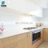 China Supplier White Color Back Painted Lacquered Glass Splashback Kitchen thumbnail-2