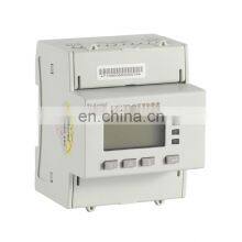 Din Rail Plastic Enclosure multifunction dc power electric watt meter factory manufacturing power quality analyzer