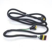 Hydraulic solenoid valve wiring loom with o-ring        Oem Headlight Wiring Harness     Wire Harness Custom