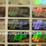Customized 3D Hologram Sticker Hologram Warranty Stickers High Quality