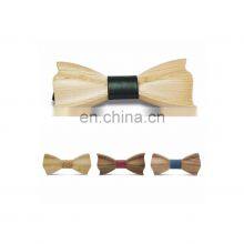 3D Men Handmade Hardwood Wooden Bow Tie Marriage Wedding Bow Ties For Men Butterfly Cravat Wood Bow Tie thumbnail-2
