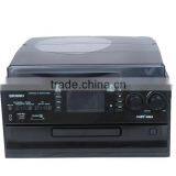 TR-19PCD:Professional Vintage Design With Vinyl Records Player Usb Record CD AM FM Radio Cassette thumbnail-2