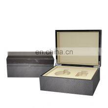 Perfume Packaging Box MDF Wood Top Luxury Elegant Gift Custom Double Perfume Box thumbnail-1