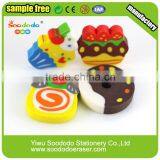 Cartoon Harmless Extruded Eraser Food Shape thumbnail-3