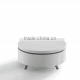 Flower Shape Multi Functional White Coffee Table For Comfort Quality Choice thumbnail-2